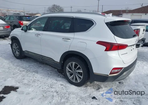 2020 Hyundai Santa Fe Limited z USA, uszkodzony, nr VIN 5NMS53AD3LH150797